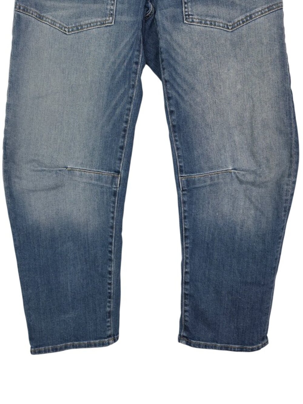 Nili Lotan Shon Jean Classic Wash Barrel Leg Denim Ankle Cropped Size 24 - Picture 6 of 10